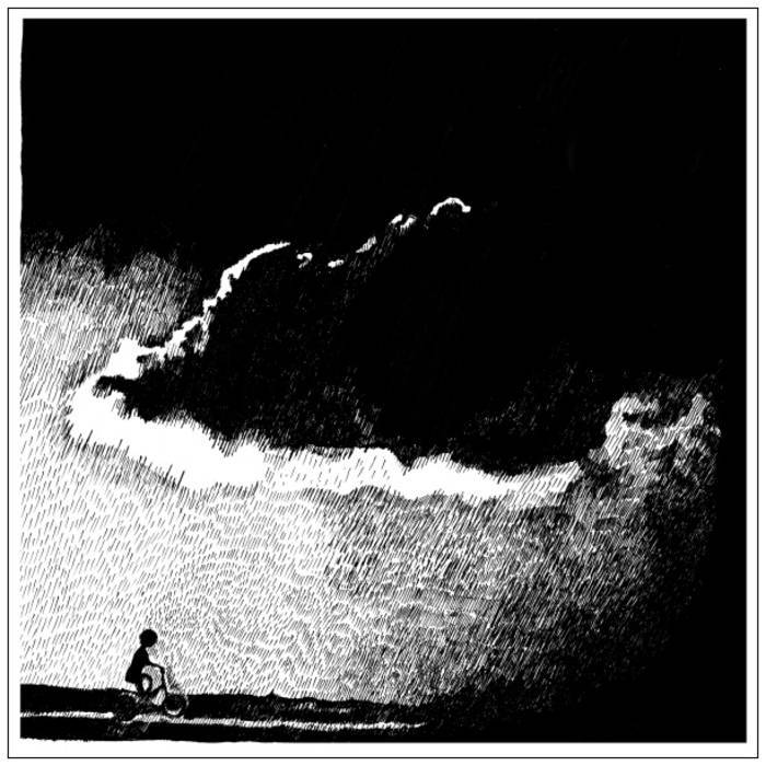 Album cover art for "And Now It’s Happening in Mine" by Touché Amoré
