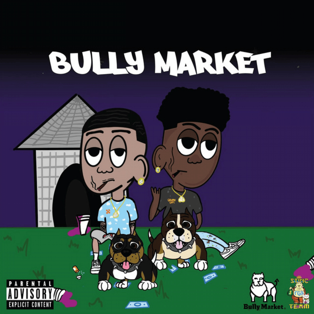 Album cover art for "The Bully Market" by OTM