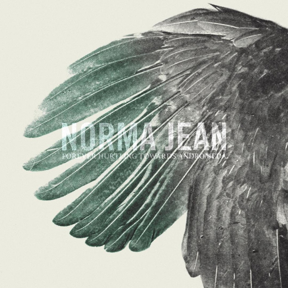 Album cover art for "Forever Hurtling Towards Andromeda" by Norma Jean & Sean Ingram