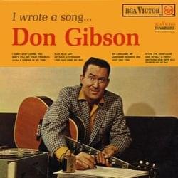 Album cover art for "Give Myself A Party" by Don Gibson
