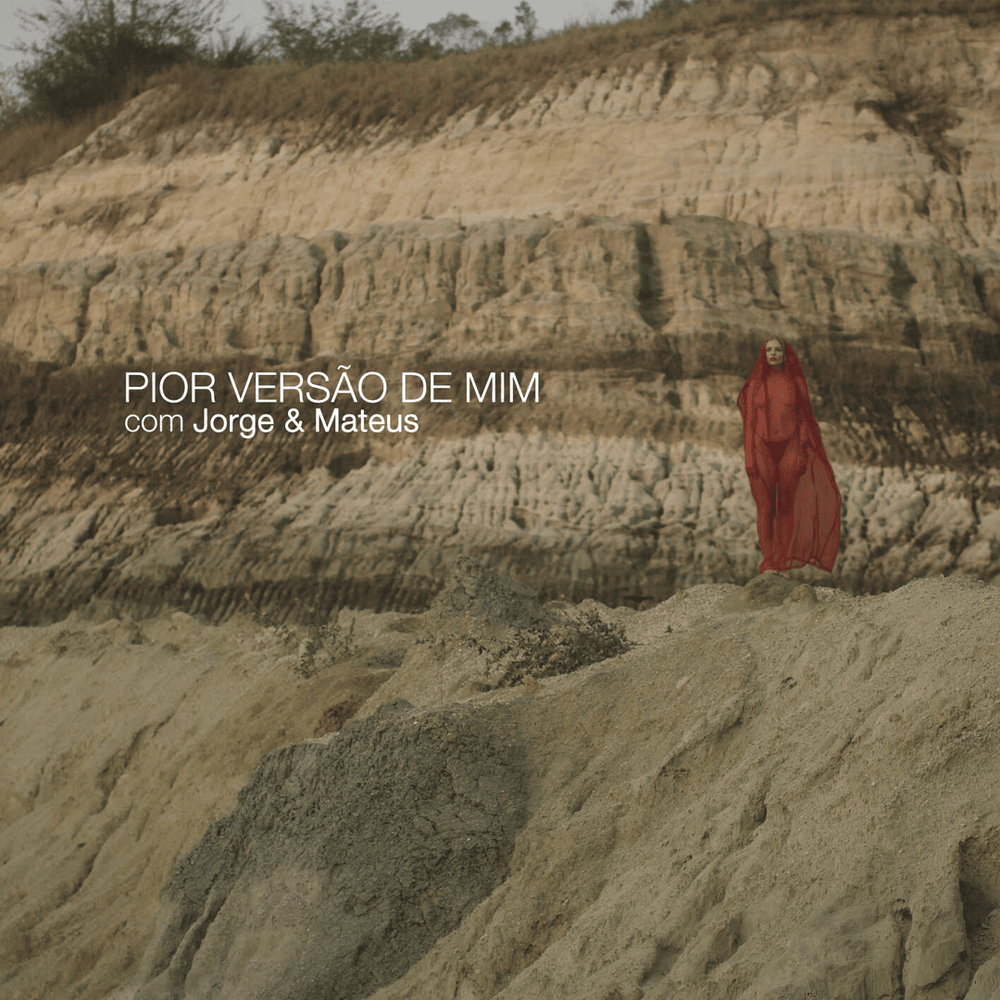 Album cover art for "Pior Versão de Mim" by Luísa Sonza