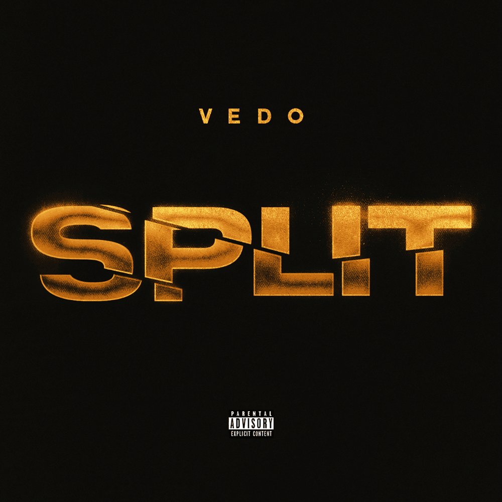 Album cover art for "Split" by VEDO