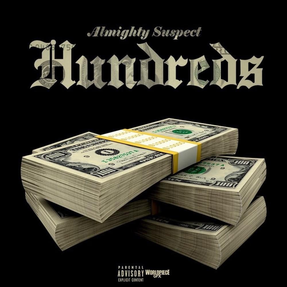 Album cover art for "Hundreds" by Almighty Suspect