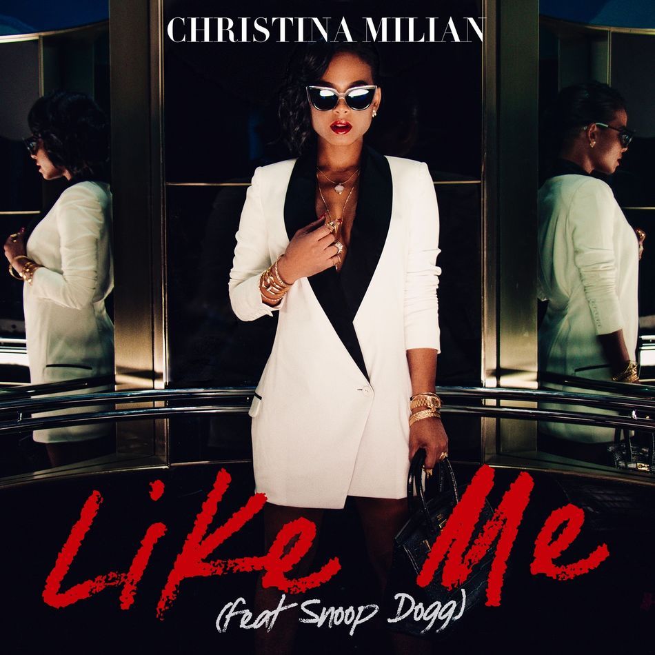 Album cover art for "Like Me" by Christina Milian & Snoop Dogg