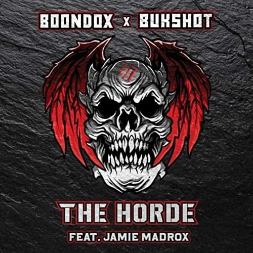 Album cover art for "The Horde" by Boondox & Madrox