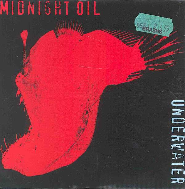Album cover art for "Underwater" by Midnight Oil