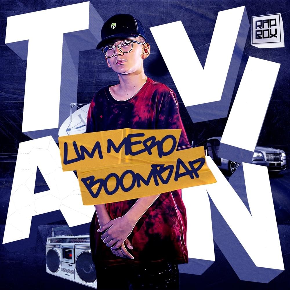 Album cover art for "Um Mero Boombap" by Tavin