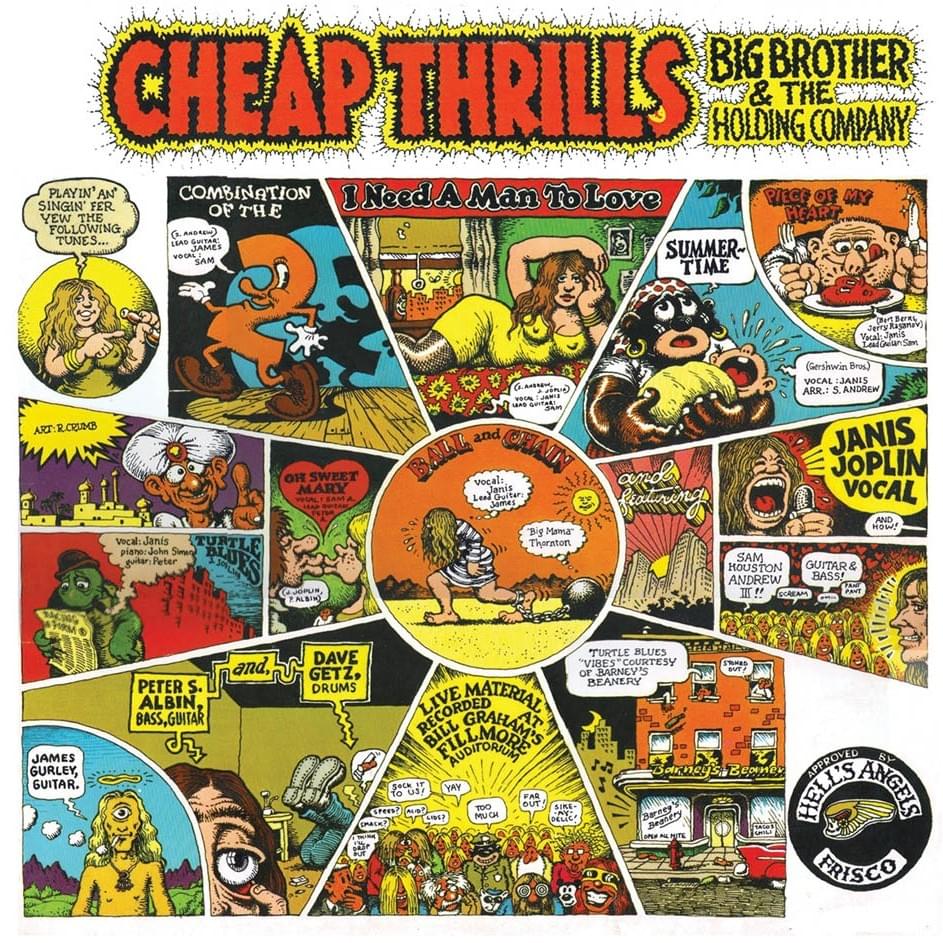 Album cover art for "Combination of the Two" by Big Brother and the Holding Company