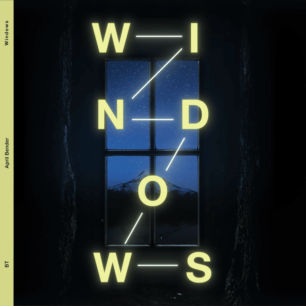 Album cover art for "Windows" by BT & April Bender