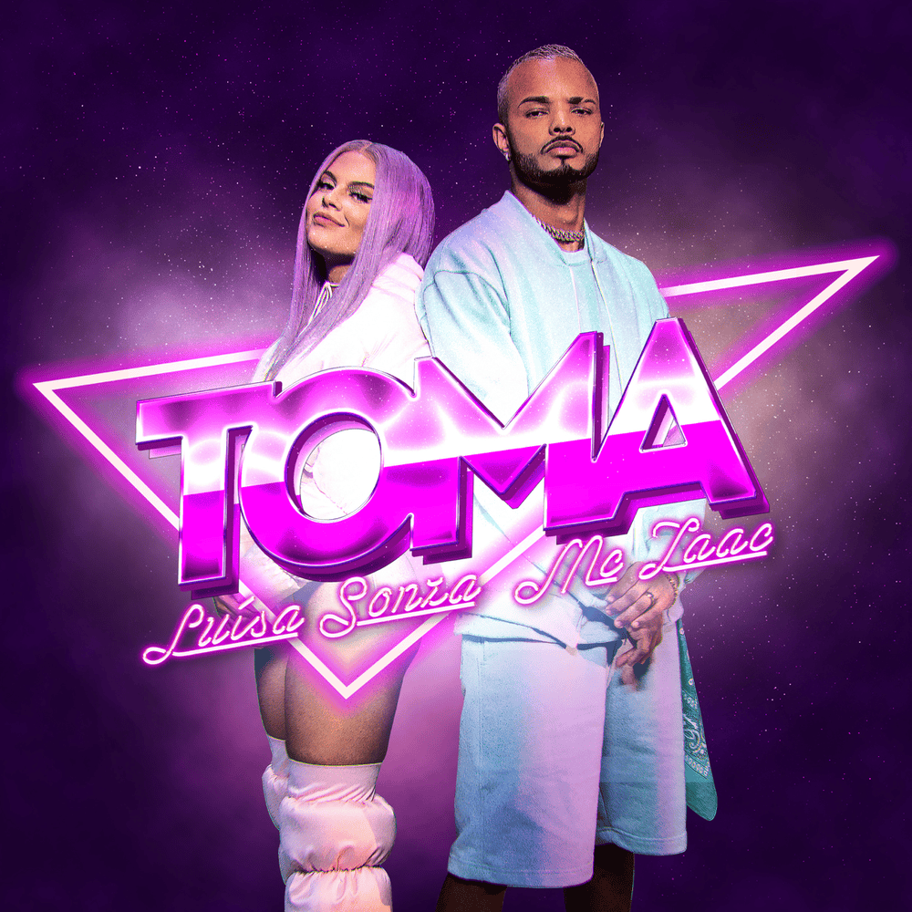 Album cover art for "TOMA" by Luísa Sonza