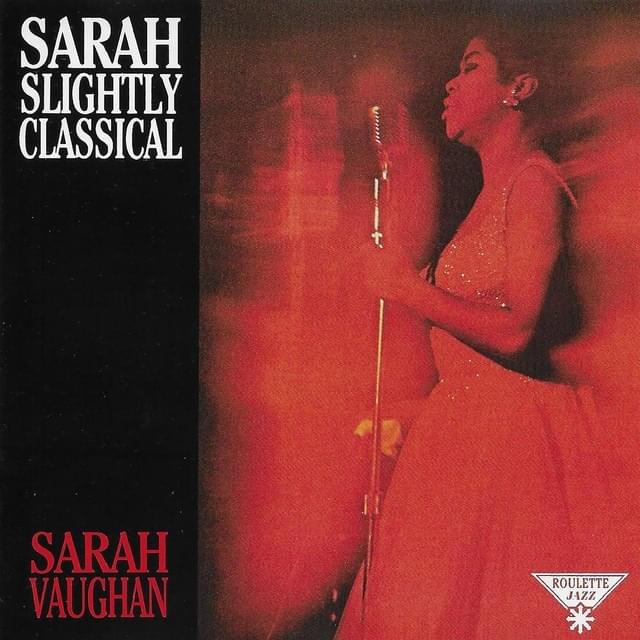 Album cover art for "Full Moon and Empty Arms" by Sarah Vaughan