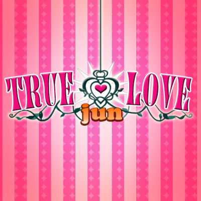 Album cover art for "True ♥ Love" by 辛島純子 (Junko Karashima) & Schanita