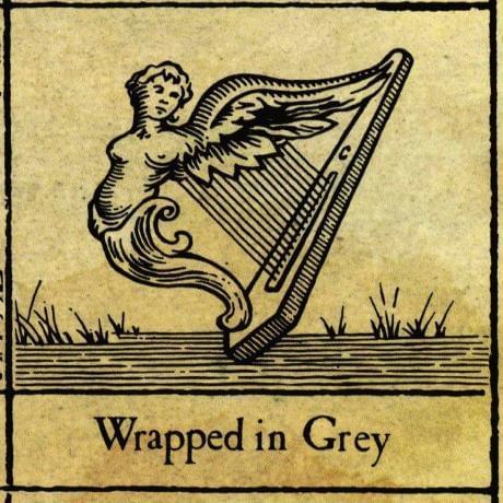 Album cover art for "Wrapped in Grey" by XTC