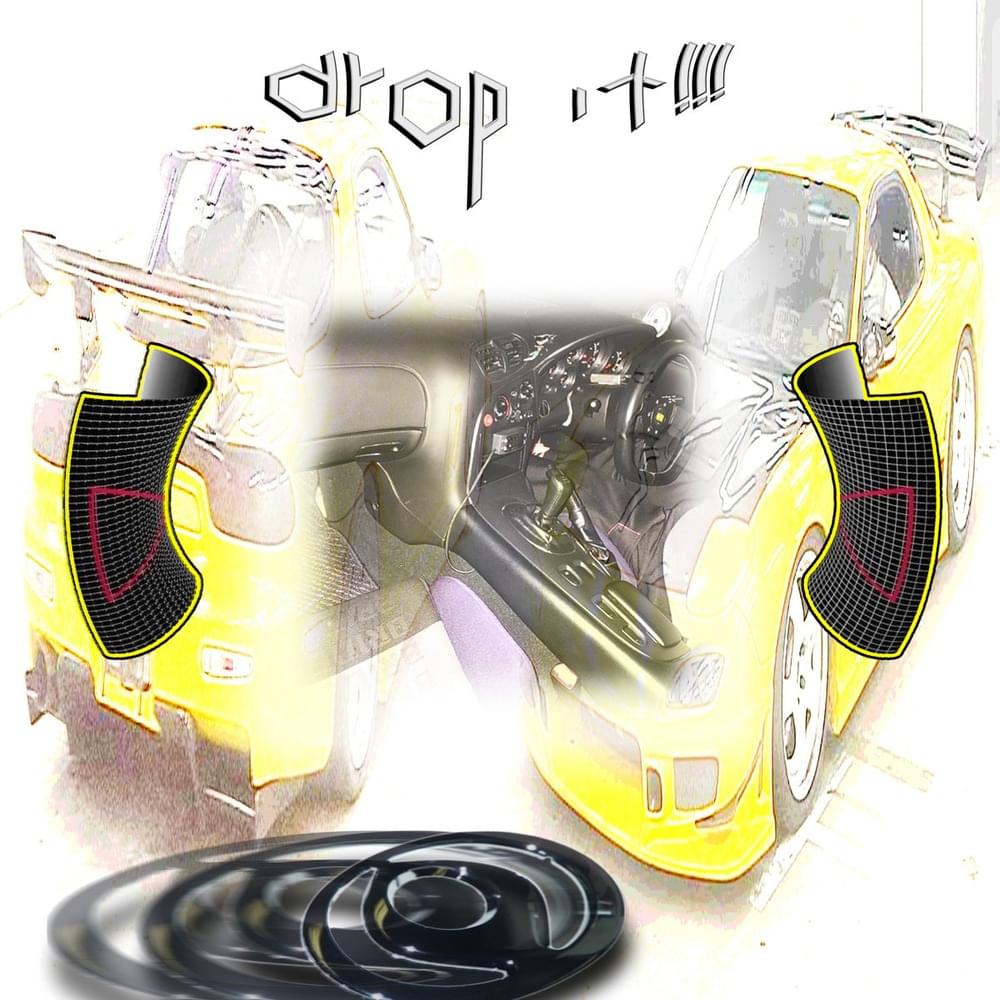 Album cover art for "Drop It!!!" by Mashine Kid