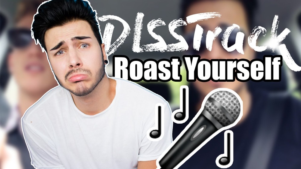 Album cover art for "AutoTune (Roast Yourself Challenge)" by Aquamarin