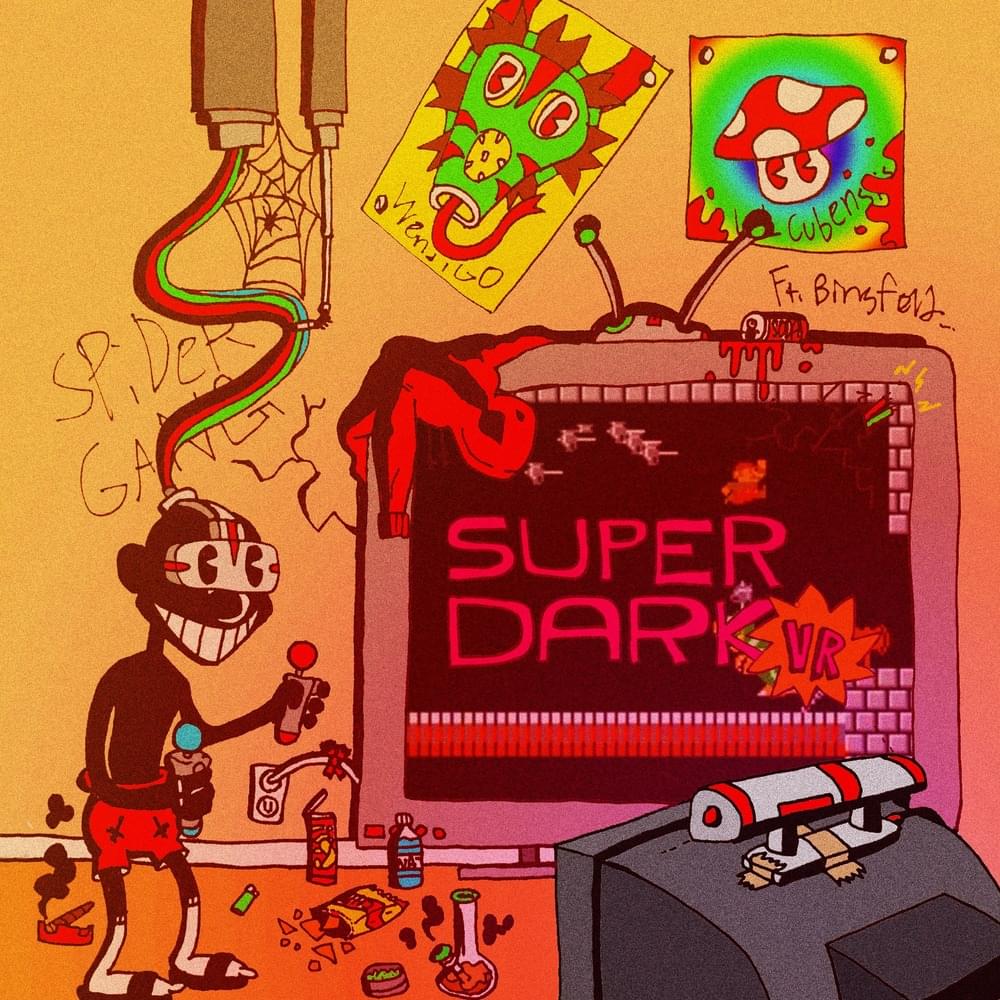 Album cover art for "BOSS FIGHT" by Lil Darkie & BLCKK