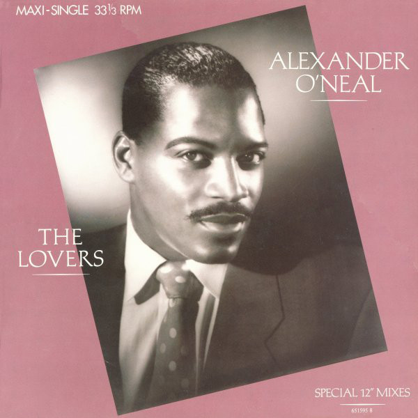 Album cover art for "The Lovers" by Alexander O’Neal