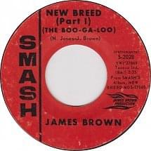 Album cover art for "New Breed (The Boo-Ga-Loo) (Part 1)" by James Brown
