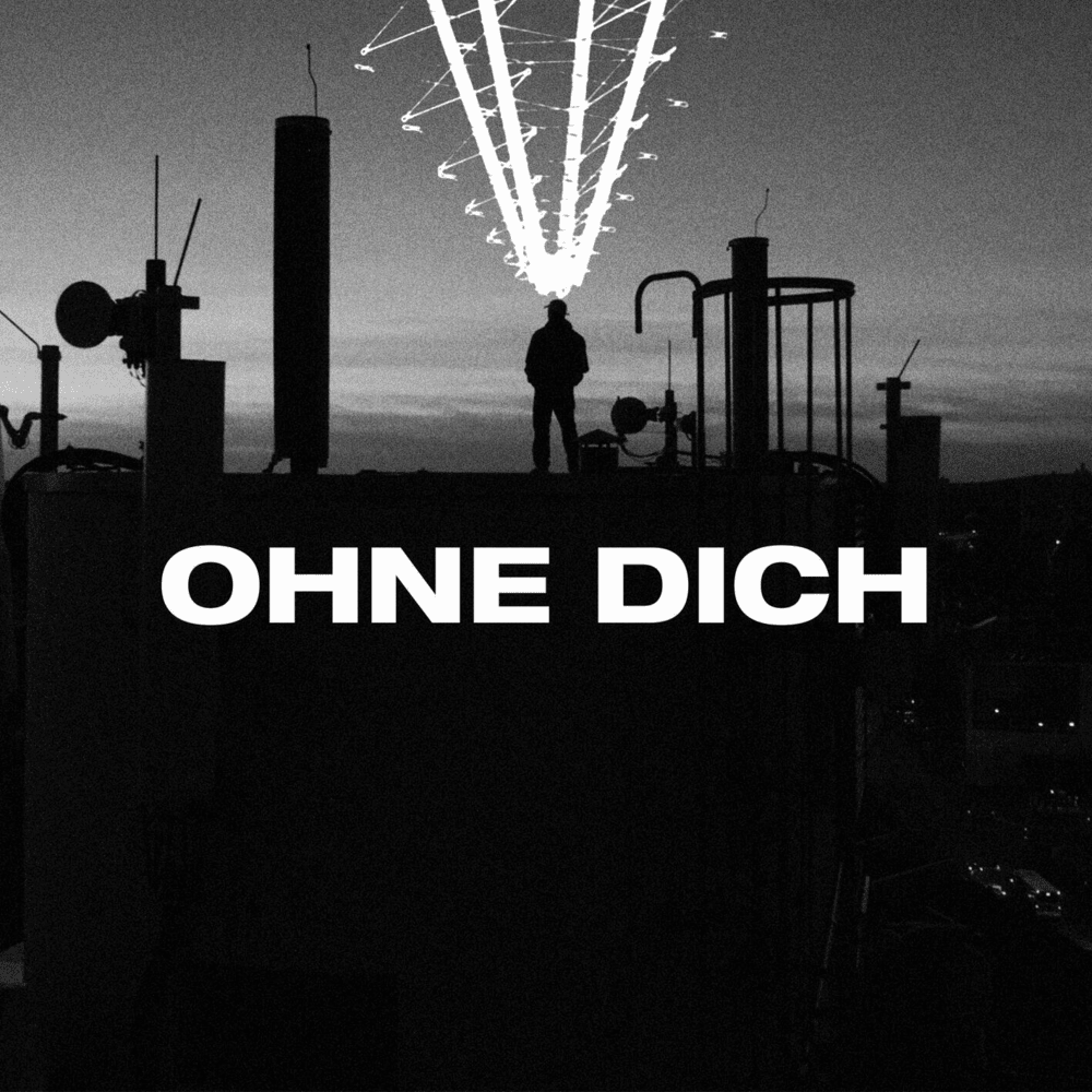 Album cover art for "Ohne Dich" by Prinz Pi