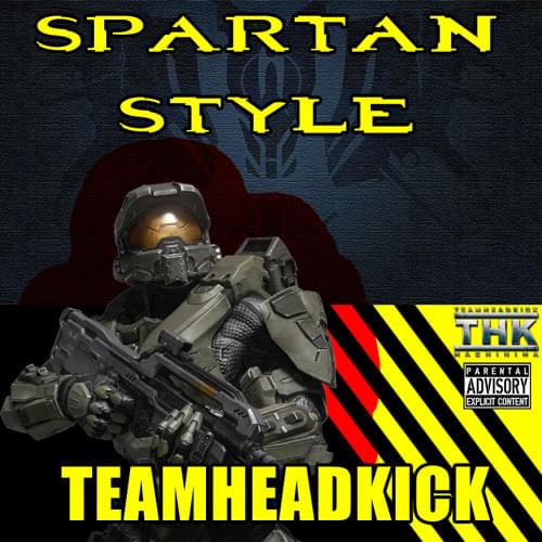 Album cover art for "Spartan Style" by TEAMHEADKICK