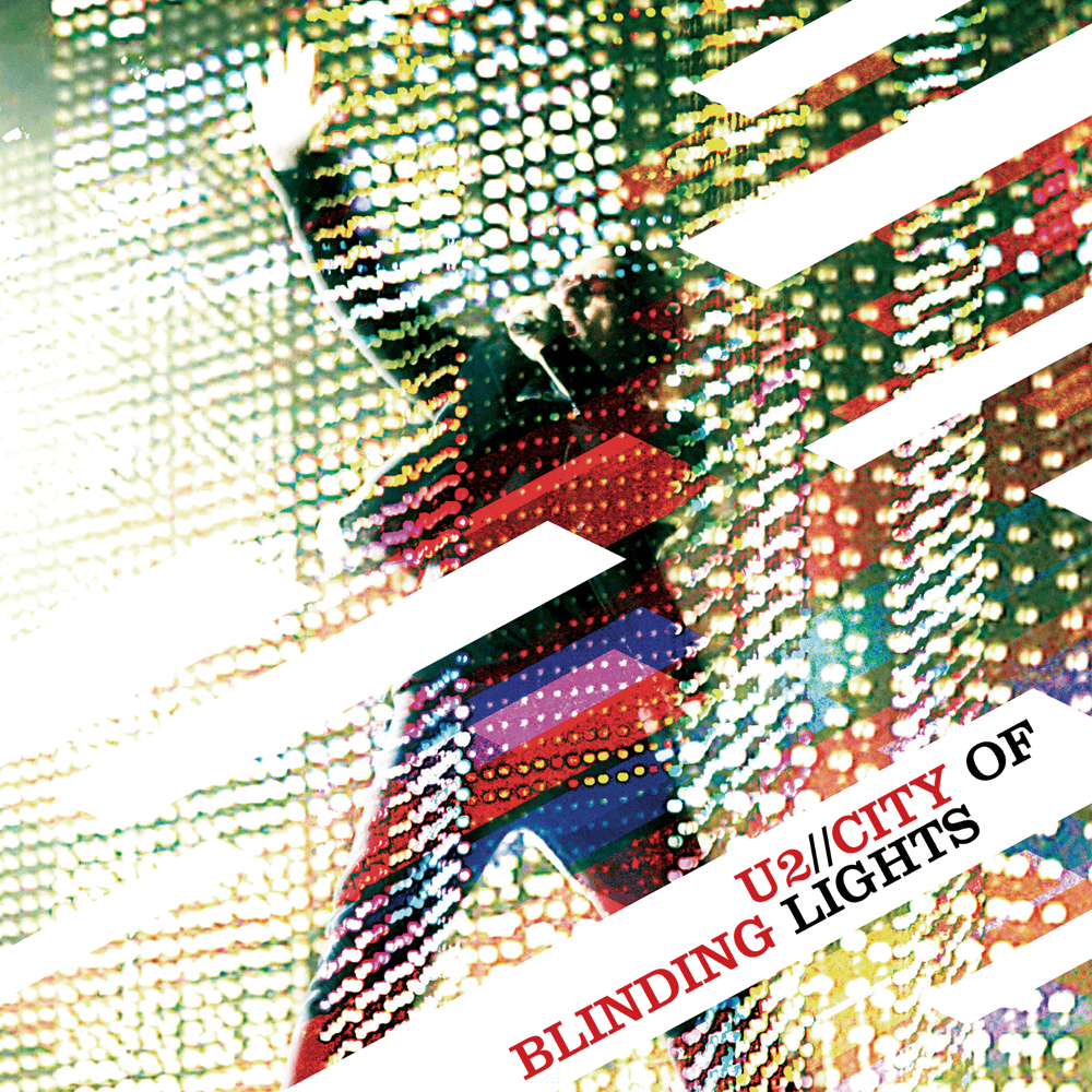 Album cover art for "City of Blinding Lights" by U2