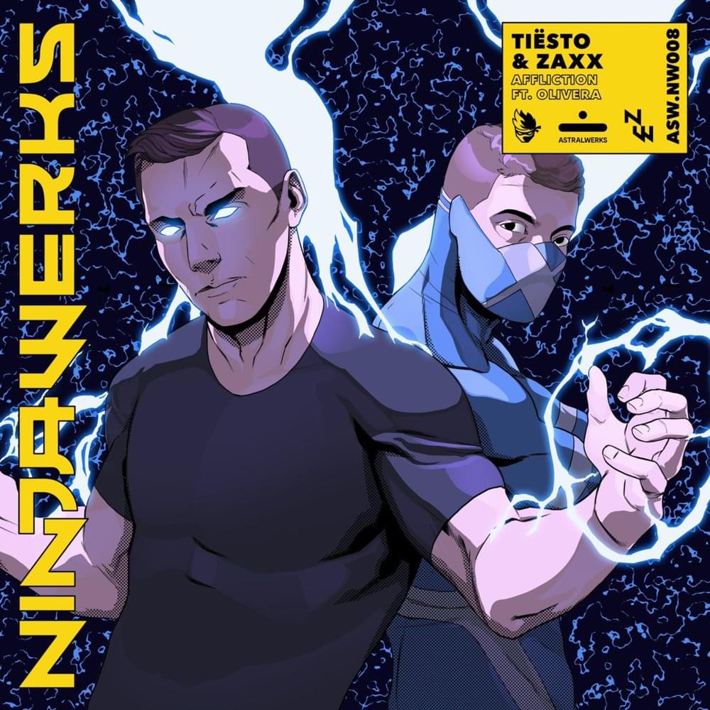 Album cover art for "Affliction" by Tiësto & Olivera