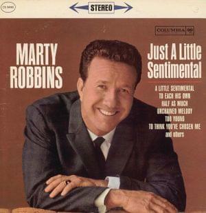 Album cover art for "Unchained Melody" by Marty Robbins