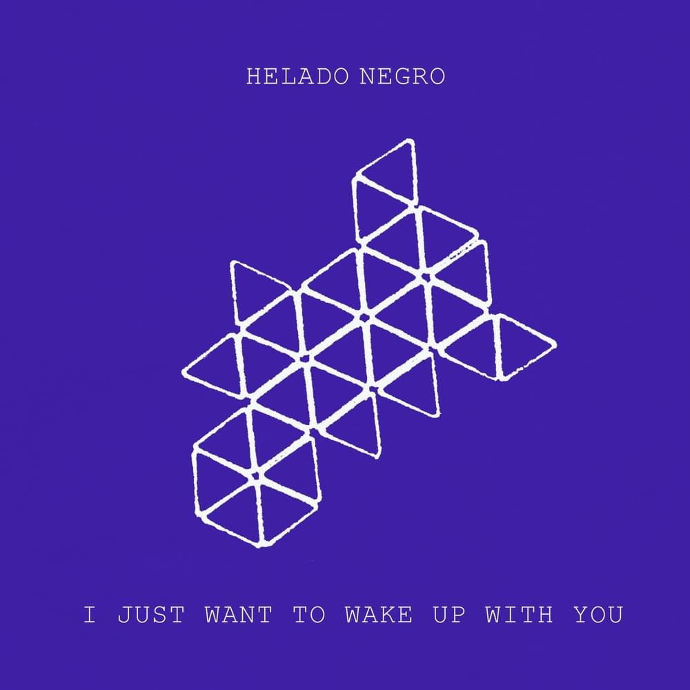 Album cover art for "I Just Want to Wake Up with You" by Helado Negro