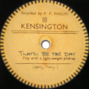 Album cover art for "That’ll Be the Day" by The Quarrymen