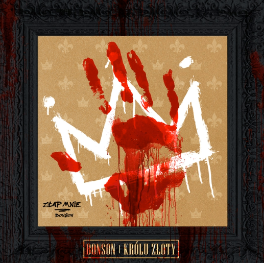 Album cover art for "Złap Mnie" by Bonson