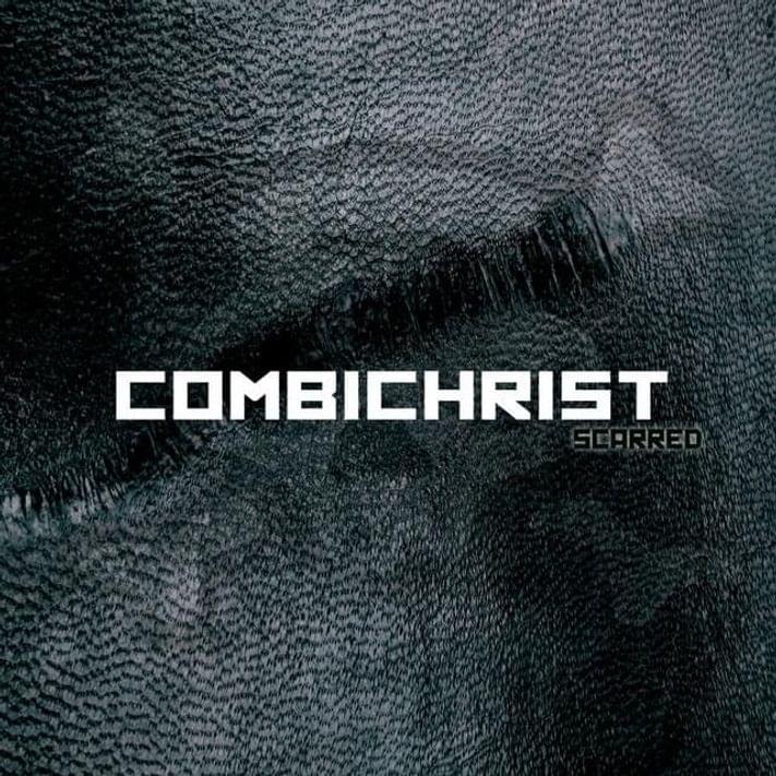 Album cover art for "Scarred" by Combichrist