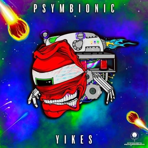 Album cover art for "Yikes" by Jandi