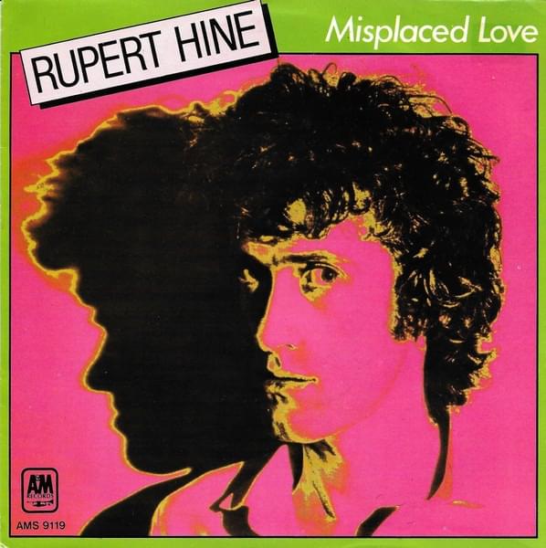 Album cover art for "Misplaced Love" by Rupert Hine
