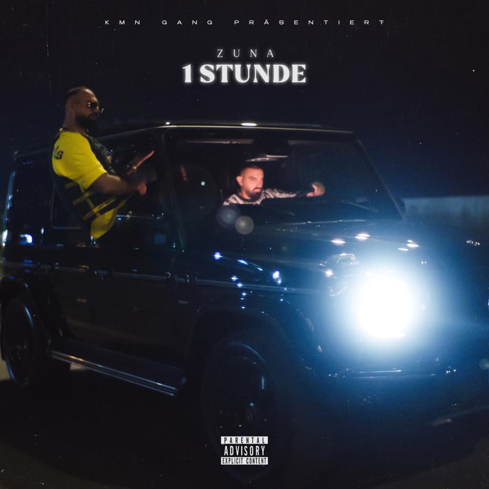 Album cover art for "1 Stunde" by Zuna