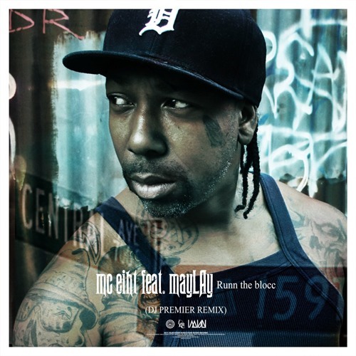 Album cover art for "Runn The Blocc (Remix)" by MC Eiht & Young Maylay