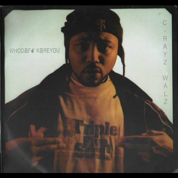 Album cover art for "WhoDaF*ckAreYou?!?" by C-Rayz Walz