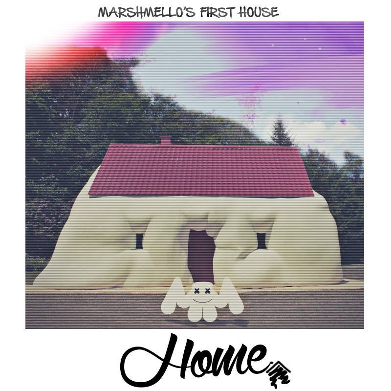 Album cover art for "Home" by Marshmello