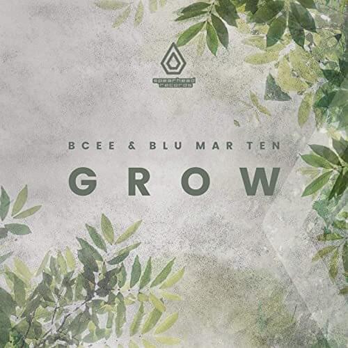 Album cover art for "Grow" by BCee & Blu Mar Ten & Charlotte Haining