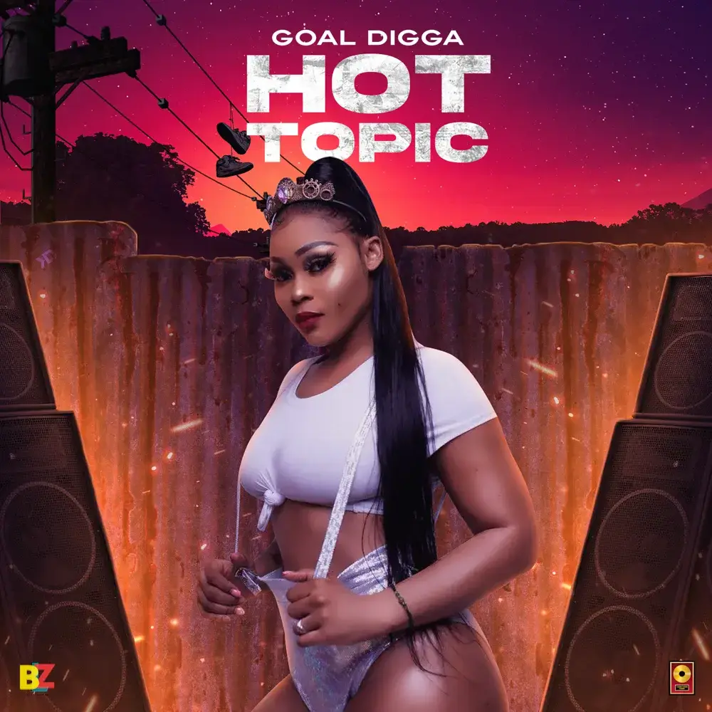 Album cover art for "Hot Topic" by Goal Digga & Romieikon