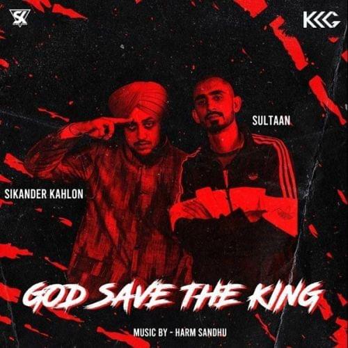Album cover art for "God Save The King" by Sikander Kahlon & Sultaan