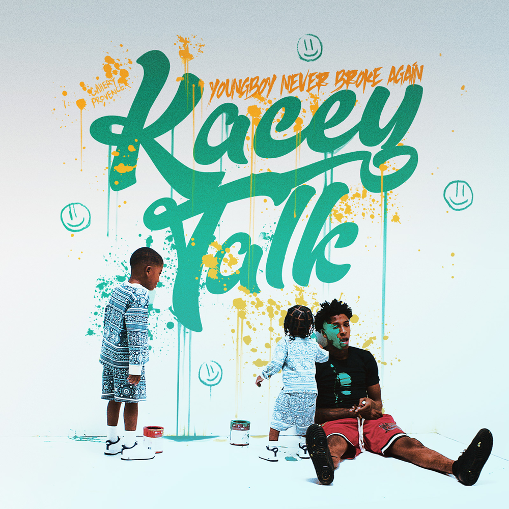 Album cover art for "Kacey Talk" by YoungBoy Never Broke Again