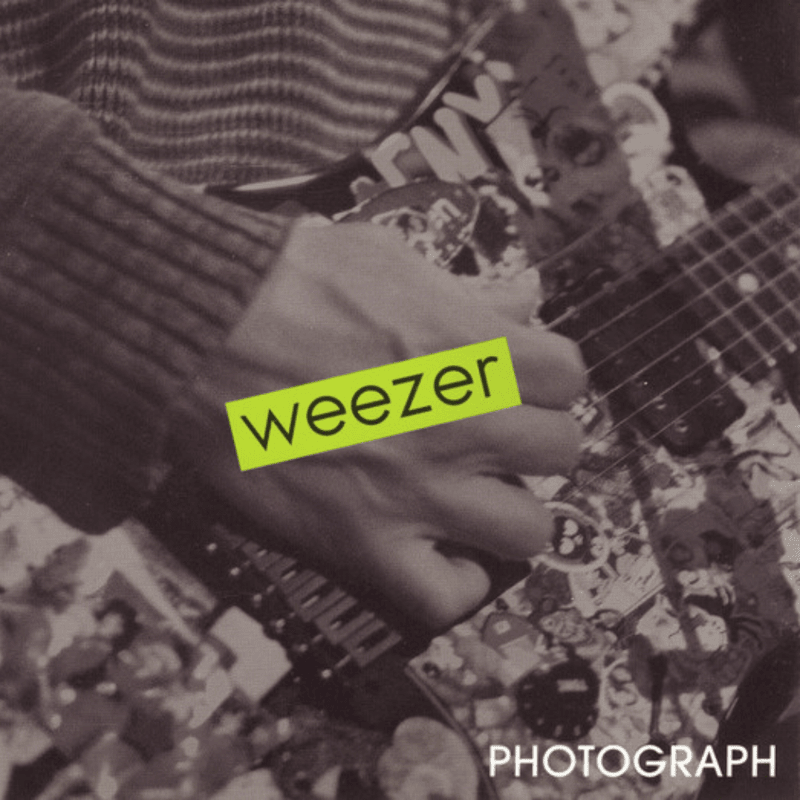Album cover art for "Photograph" by Weezer