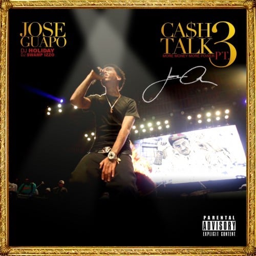 Album cover art for "Like A Lick" by Jose Guapo & Young Scooter & Gucci Mane