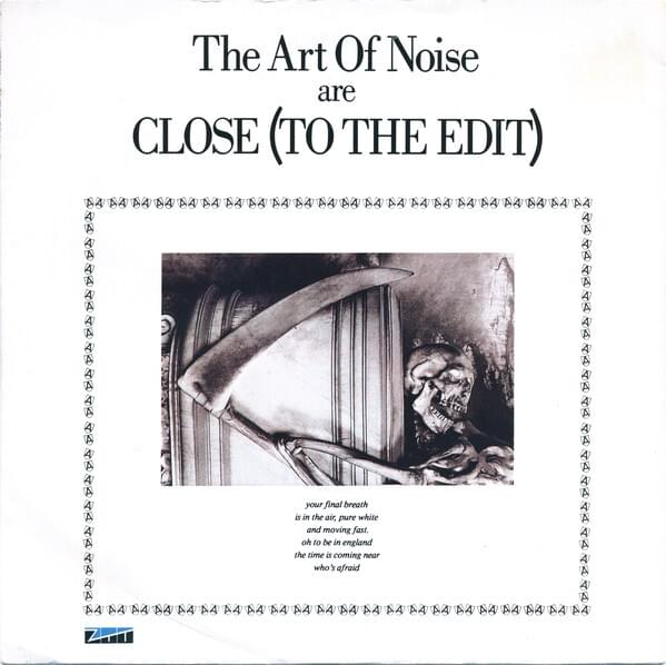 Album cover art for "Close (To The Edit)" by The Art of Noise