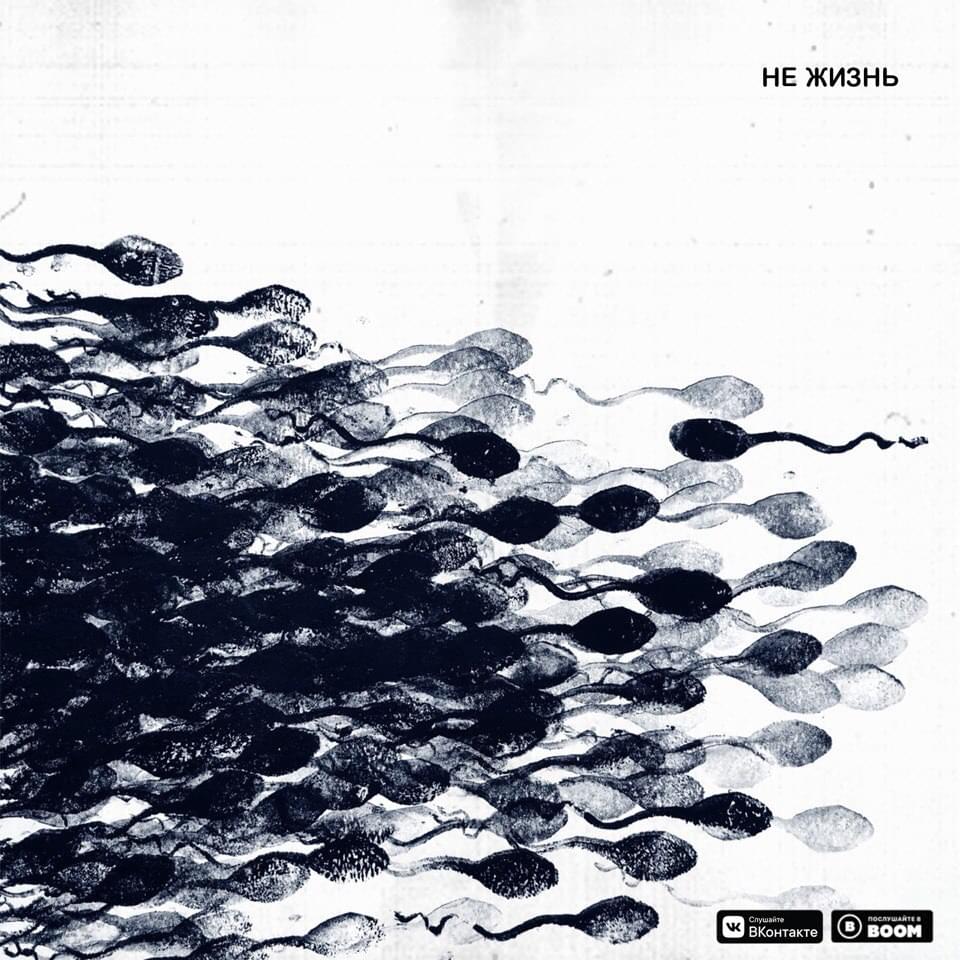 Album cover art for "Не жизнь (Not life)" by Schokk & Adamant (RUS)