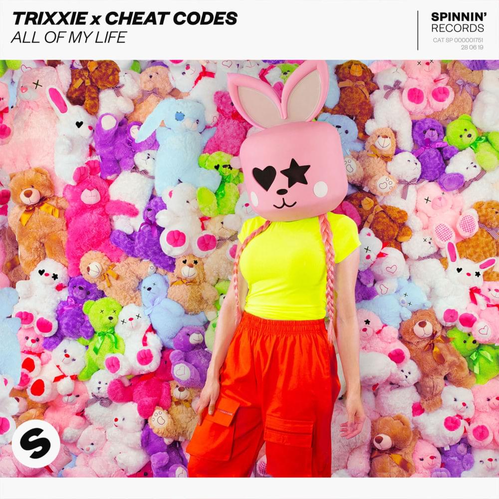 Album cover art for "All of My Life" by Trixxie