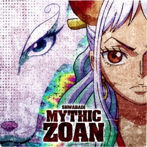 Album cover art for "Mythic Zoan" by Shwabadi