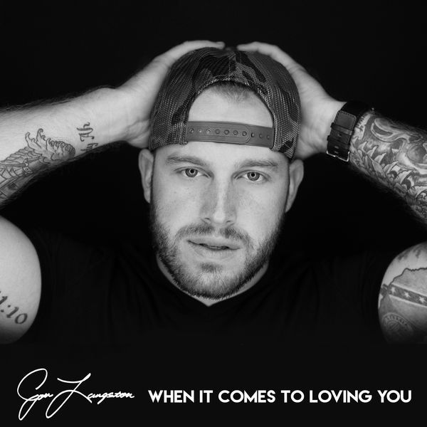 Album cover art for "When It Comes to Loving You" by Jon Langston