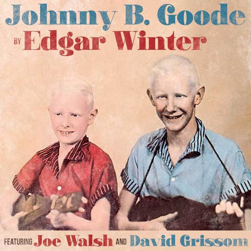 Album cover art for "Johnny B. Goode" by Edgar Winter & David Grissom & Joe Walsh