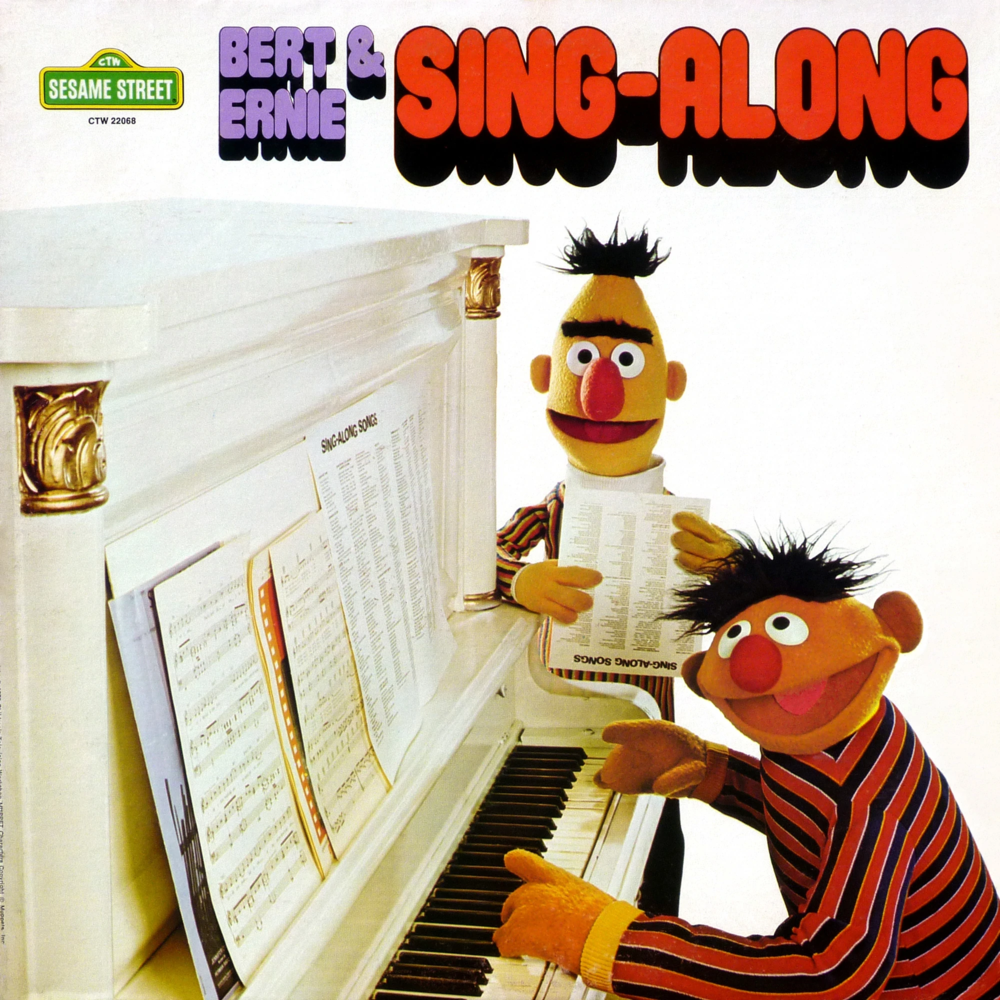 Album cover art for "A Very Simple Dance" by Sesame Street